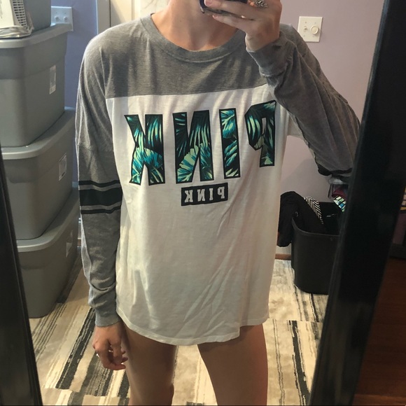 PINK Victoria's Secret Tops - Pink long sleeve shirt